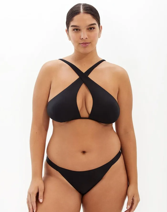 Women ViX Paula Hermanny Tops Noemie Top 8211 Black