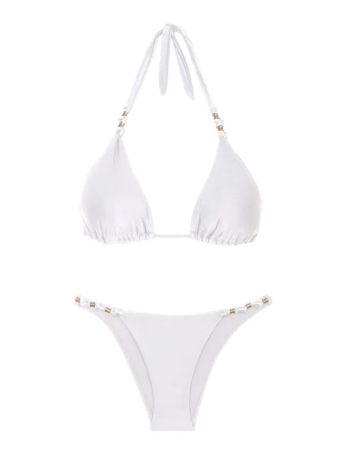 Women ViX Paula Hermanny Tops Paula Top 8211 White