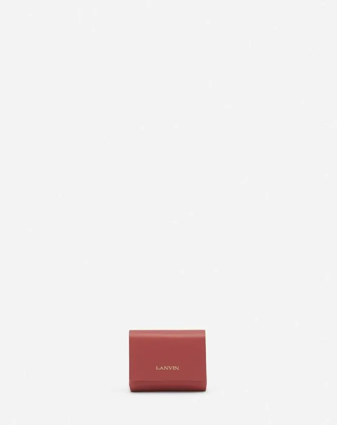 Women Wallets and Small Leather Goods Lanvin Signature Leather Case For Airpods Pro Litchi
