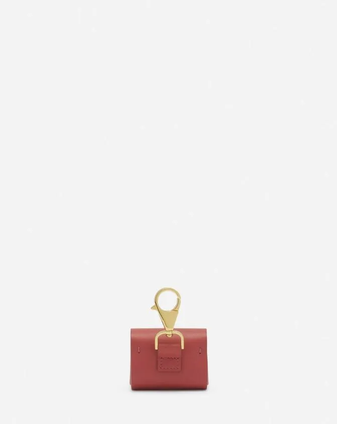 Women Wallets and Small Leather Goods Lanvin Signature Leather Case For Airpods Pro Litchi