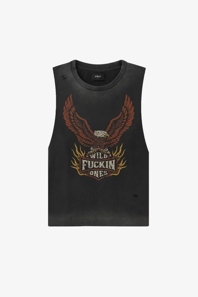 Women Wild Fuckin Ones Vintage Tank OTHER TANKS and VESTS