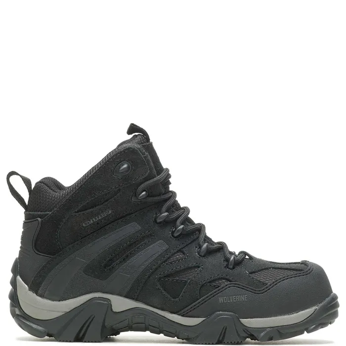Women Wilderness Composite Toe Boot Black Wolverine Hike