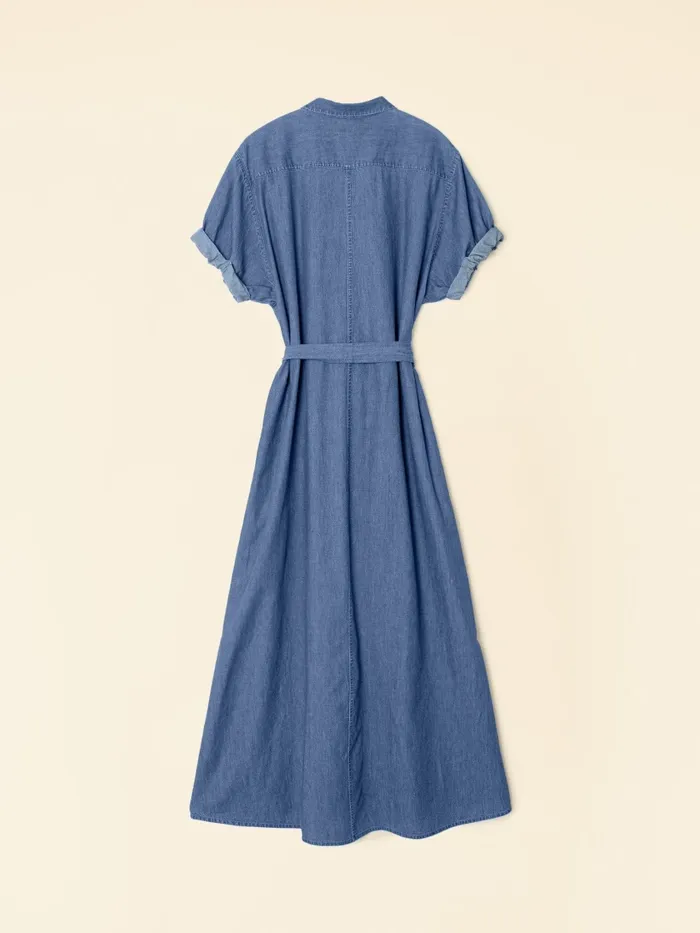 Women XRENA Blue Rinse Linnet Dress Dresses Women XRENA Blue Rinse Linnet Dress Dresses