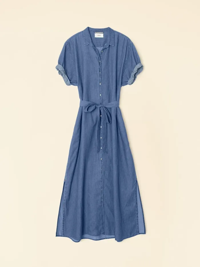 Women XRENA Blue Rinse Linnet Dress Dresses Women XRENA Blue Rinse Linnet Dress Dresses