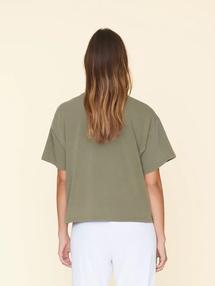 Women XRENA Dune Green Palmer Tee Sweats and Tees Women XRENA Dune Green Palmer Tee Sweats and Tees