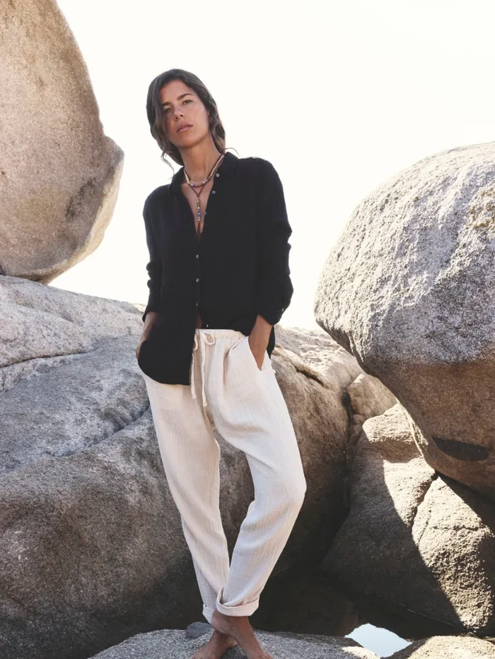 Women XRENA Oysterette Jordyn Pant Pants and Jumpsuits Women XRENA Oysterette Jordyn Pant Pants and Jumpsuits