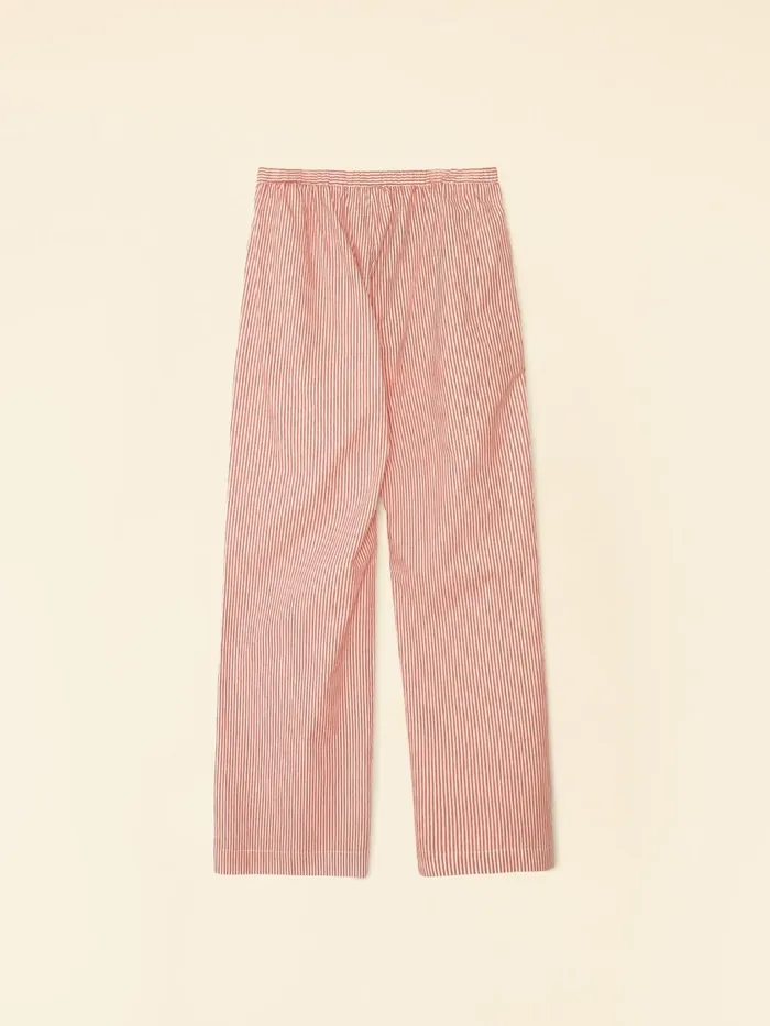 Women XRENA Red White Piper Pant Pants and Jumpsuits Women XRENA Red White Piper Pant Pants and Jumpsuits