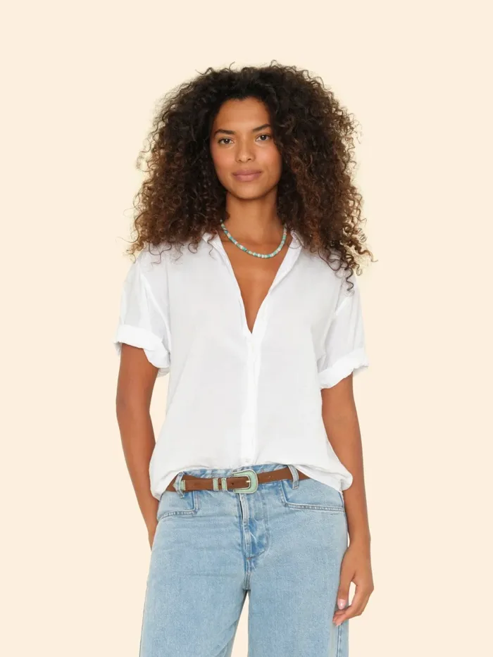 Women XRENA White Channing Shirt Shirts Women XRENA White Channing Shirt Shirts