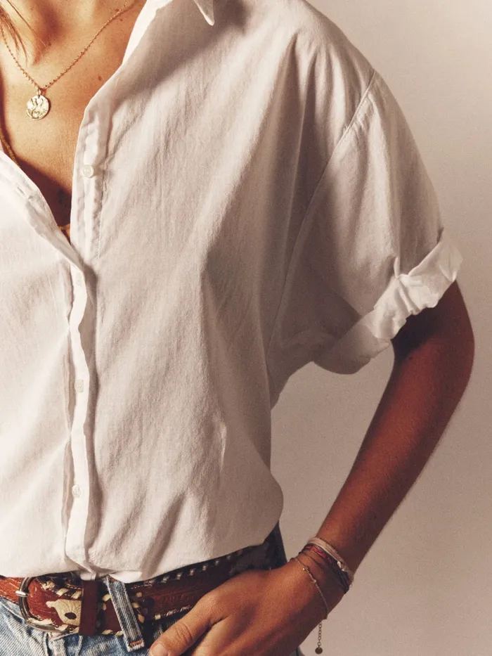Women XRENA White Channing Shirt Shirts Women XRENA White Channing Shirt Shirts