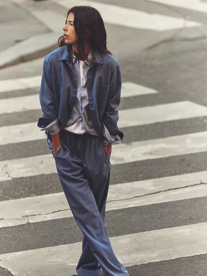 XRENA Blue Storm Dash Twill Pant Women Pants and Jumpsuits XRENA Blue Storm Dash Twill Pant Women Pants and Jumpsuits