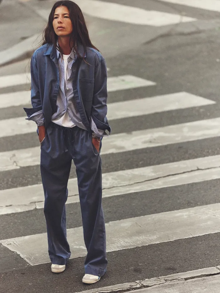 XRENA Blue Storm Dash Twill Pant Women Pants and Jumpsuits XRENA Blue Storm Dash Twill Pant Women Pants and Jumpsuits