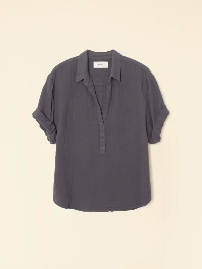 XRENA Charcoal Cruz Top Women Tops