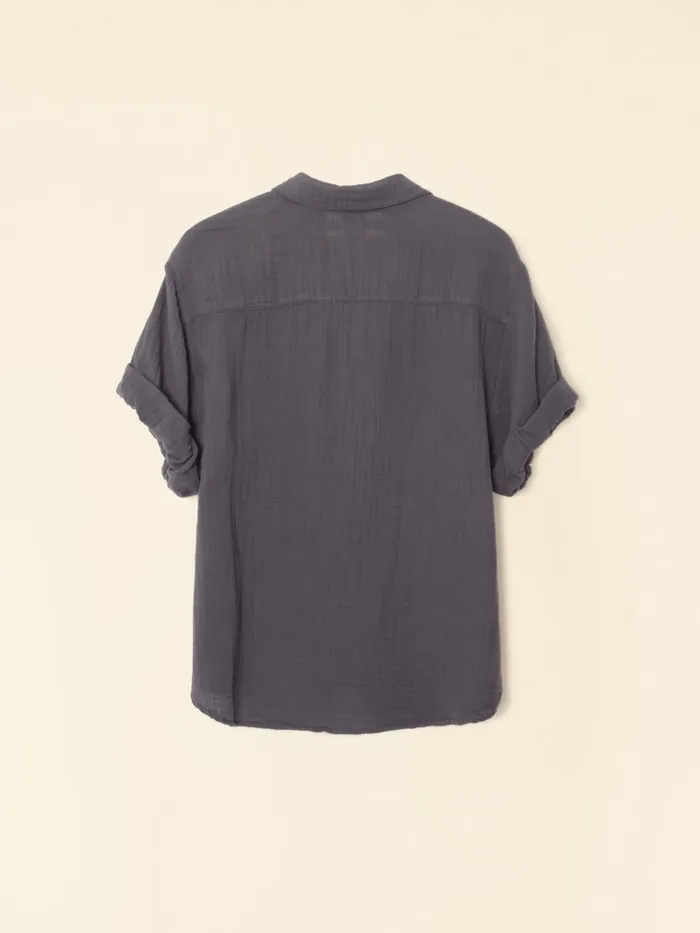 XRENA Charcoal Cruz Top Women Tops XRENA Charcoal Cruz Top Women Tops