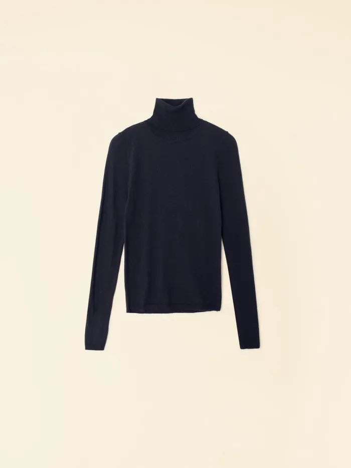 XRENA Sweaters and Jackets Women Navy Tommy Sweater