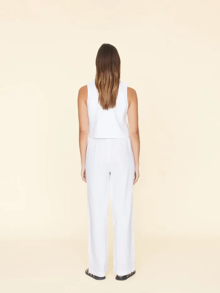 XRENA White Atticus Pant Women Pants and Jumpsuits XRENA White Atticus Pant Women Pants and Jumpsuits