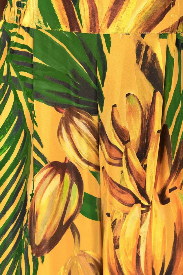 Yellow Bananart Pajama Pants Women FARM Rio Pants Yellow Bananart Pajama Pants Women FARM Rio Pants